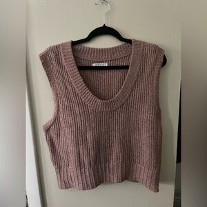 American Eagle Outfitters Scoop neck Sweater - Rose Color